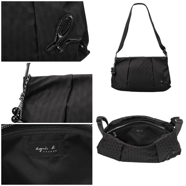 agnes b shoulder tote bag